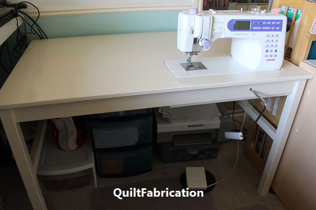 QuiltFabrication  Patterns and Tutorials: DIY Sewing Table